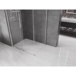 MEXEN/S - Velar sprchový kout, posuvné dveře 90 x 85, transparent, chrom 871-090-085-01-01