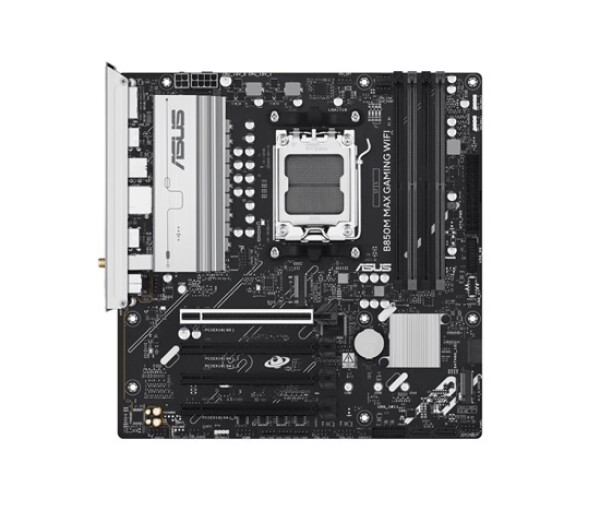 ASUS MB Sc AM5 B850M MAX GAMING WIFI, AMD B850, 4xDDR5, 1xDP, 1xHDMI, WiFi, mATX EDF_1887665