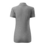 Polokošile Malfini Cotton W MLI-21312 tmavě šedá melange 2XL