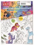 Vybarvovací ubrousky Dinosauři 12 kusů