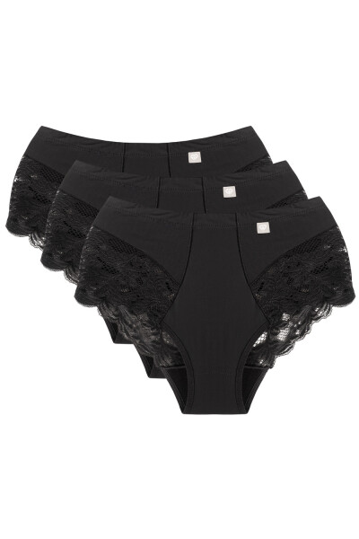 Wol-Bar Diamond 3506 3-pack barva:černá 2XL