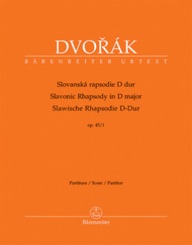 Slovanská rapsodie D dur op. 45/1 - Antonín Dvořák