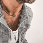 Inspirace 155 - Pánská sada náramků a náhrdelníků