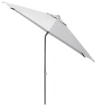 KETTLER Slunečník KETTLER EASY PUSH ø 300 cm - matný antracit/světle šedá - voděodolný