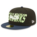 New Era Pánská kšiltovka Seattle Seahawks NFL 2022 Draft On-Stage 59FIFTY Fitted Velikost: 7 1/4