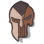 Nášivka: PUNISHER Spartan [ssz] béžová | hnědá