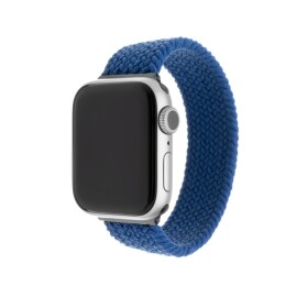 FIXED Nylon Strap na Apple Watch 42/44/45mm XS modrý FIXENST-434-XS-BL