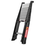 Telesteps 115464 Eloxovaný hliník Stupňovitý teleskopický žebřík max.prac. výška: 4900 mm 19.1 kg