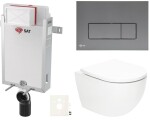 Závěsný WC set k zazdění SAT Fusion SIKOSZTORFUGMM SIKOSZTORFUGMM