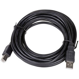 Akyga USB kabel USB-A zástrčka, USB-B zástrčka 5.00 m černá AK-USB-18