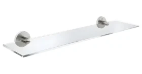 Grohe Polička sklo/supersteel / Polička / délka 53 cm / Long-Life povrch (41202DC0)
