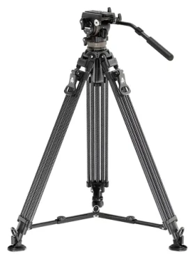 Neewer LL55 / Videostativ / uhlíková vlákna / olejová hlava / výška 93-197 cm / nosnost 8 kg (LL55)