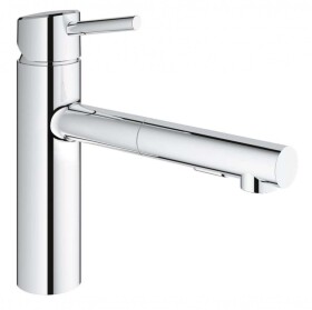 GROHE - Concetto Dřezová baterie s výsuvnou sprškou, chrom 30273001