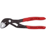 Knipex 87 03 125 - Kleště stavitelné siko 125mm instalatérské, Cobra, chromované, rukojeti potažené plastem