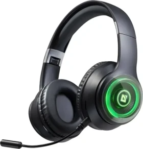 Defender FreeMotion B400 černá / Bezdrátová sluchátka s mikrofonem / RGB / USB-C (63400)