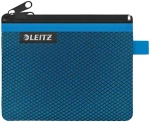 Leitz WOW modrá / Dvojitá textilní kapsa / velikost S / síťovina, nylon / 140 × 105 mm (40110036)