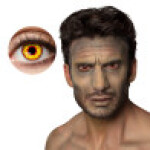 R-Kontakt.cz Oční čočky - vlkodlak, Barevné nedioptrické čočky