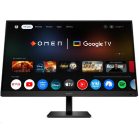 LCD HP OMEN 32x, 80 cm, 31,5", 4k IPS, 144Hz, 400 nits,Google TV, HDMI 2.0,DP 1.4,USB-C 65W PD,USB-A EDF_1228531