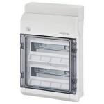 Hensel 61001105 KV PC 9224 malý rozváděč na omítku Počet modulů (šířka) = 24 Počet řádků = 2 Obsah 1 ks