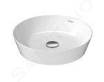 DURAVIT - Cape Cod Umyvadlová mísa, průměr 430 mm, DuraCeram, s WonderGliss, bílá 23284300001