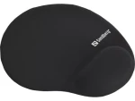 Sandberg Memory Foam Mousepad Round černá / podložka pod myš s opěrkou zápěstí (520-37)