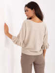Jumper IT SW 99244.65 světle béžový jedna velikost