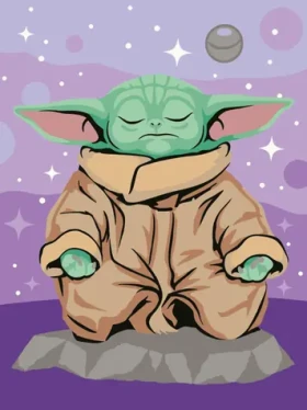 Ravensburger 120231400 CreArt Kouzelný Grogu