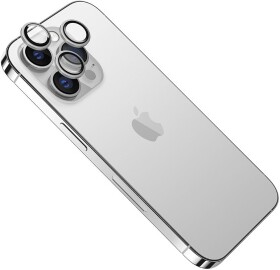 FIXED Camera Glass Ochranná skla čoček fotoaparátů pro Apple iPhone 13 Pro/13 Pro Max stříbrná (FIXGC2-725-SL)