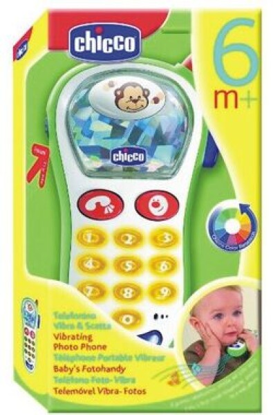 Chicco Interaktivní dětský mobilní telefon / od 6 měsíců (8003670739456)