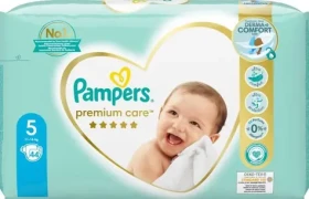 Pampers Premium Care 11-16 kg (44ks) / Pleny / Velikost 5 (11-16 kg) (4015400278870)