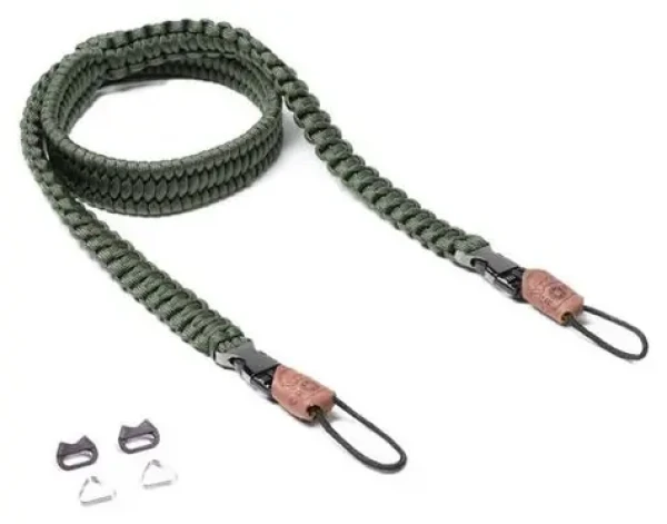 C-ROPE Traveler Olive / Popruh na fotoaparát / Paracord / délka 100 cm / nosnost 40 kg (CRP-TRL-100-OLV)