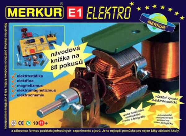 Merkur E1 elektřina magnetizmus