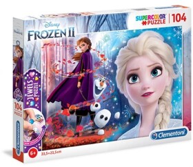 Clementoni Puzzle Jewels - Frozen 2, 104 dílků, 1. vydání - Směr