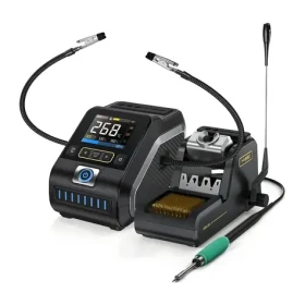 FNIRSI DWS-200 / Pájecí stanice / 200 W / 100-450 °C / 2,8" TFT displej / sada F210+F245 (DWS-200 245)