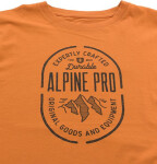 Pánské triko ALPINE PRO WEDOR golden oak S