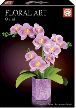 EDUCA 3D puzzle Floral Art: Orchidej