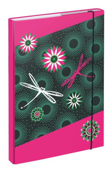 BAAGL Desky na školní sešity Květiny A4