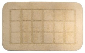 RIDDER - DELHI Koupelnová předložka 50x80cm s protiskluzem, 100% polyester, béžová 1712311