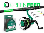 Delphin Feederový set GreenFeed 330cm 100g + 3T + 0,261mm