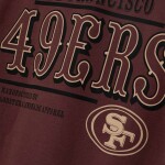 Lobster & Lemonade Pánská mikina San Francisco 49ers NFL L&L '96 Classics Crew Sweater Maroon Velikost: M