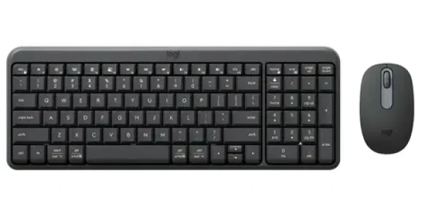 Logitech Wireless Desktop MK250 černá / Klávesnice + myš / bezdrátová / USB (920-013519)