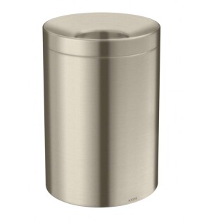 AXOR - Universal Circular Odpadkový koš 5 l, kartáčovaný nikl 42872820