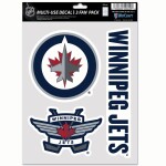 Samolepka Winnipeg Jets NHL Multi-Use Set (3 ks)% 1 ks