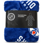 TipTrade Mikinová deka Edmonton Oilers NHL Velikost: XL