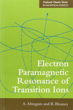Electron Paramagnetic Resonance of Transition Ions - A. Abragam