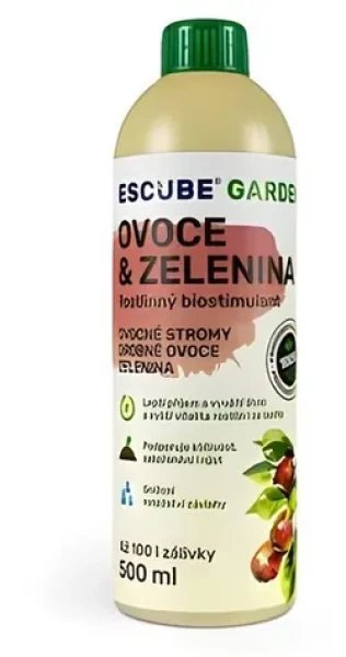 Escube GARDEN Ovoce a zelenina / Láhev na pití / 500 ml (0200|500)