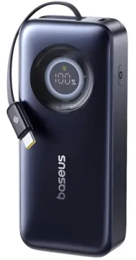Baseus EnerCore CR11 20000 mAh černá / Powerbanka / 67W / USB-C zatahovací kabel (E0027H00)