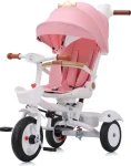 CHIPOLINO Tříkolka se stříškou Futuro 2v1 Princess