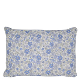 Chic Antique Povlak na polštář Aix Flowers/Sky Blue 35 × 50 cm, modrá barva, textil