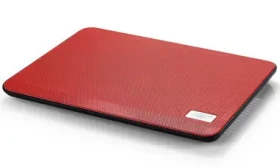 DEEPCOOL N17 / chlazení pro notebook / chladicí podložka / pro 14 a menší / červený (N17 RED)